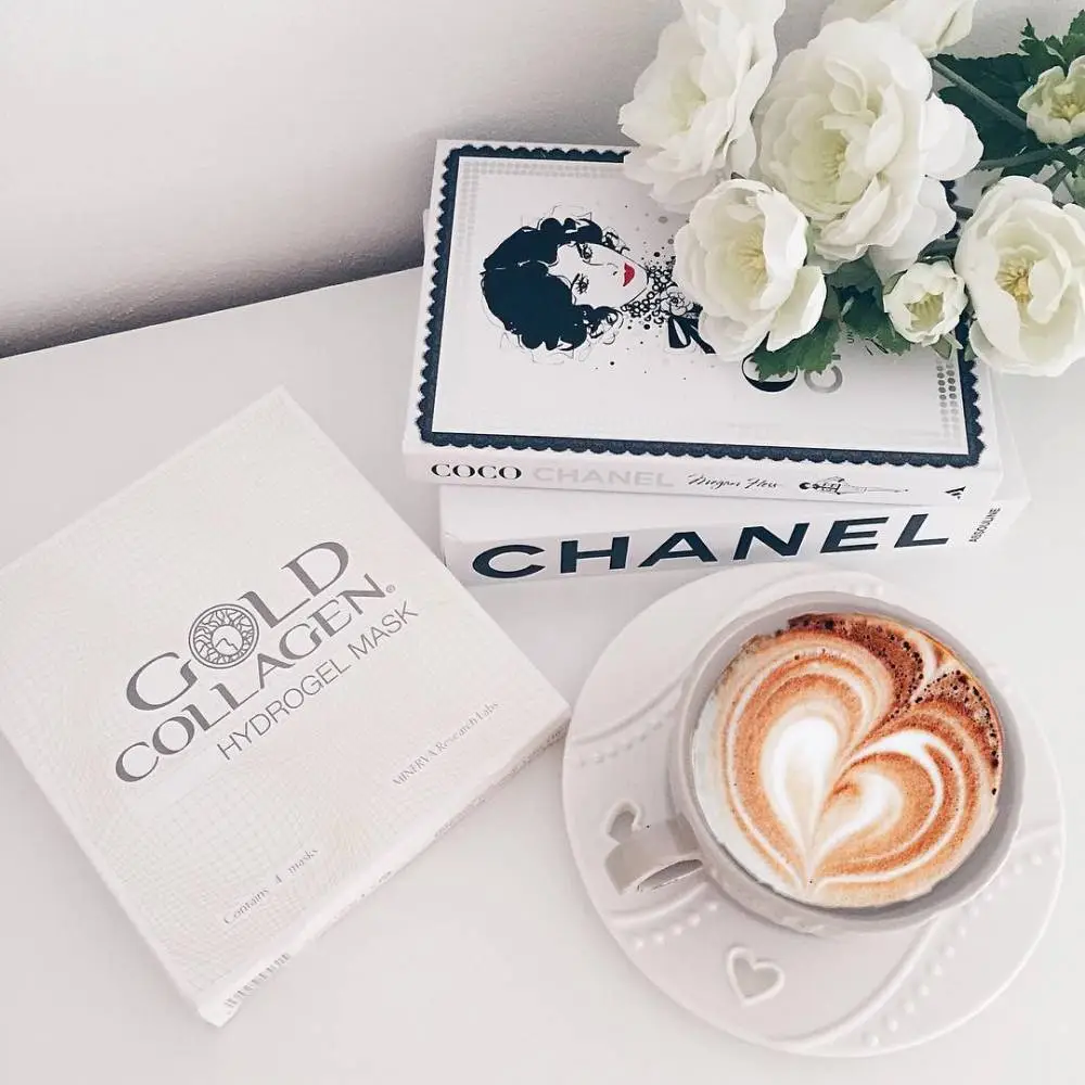 GOLD COLLAGEN Hidrogelio veido kaukės GOLD COLLAGEN Hidrogelio veido kaukės