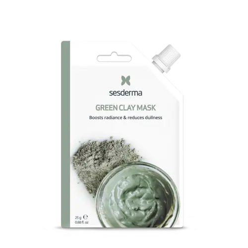 BEAUTY TREATS Valomoji žaliojo molio kaukė, 25 ML BEAUTY TREATS Valomoji žaliojo molio kaukė, 25 ML