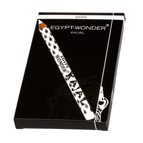 EGYPT WONDER KAJAL WHITE - Baltas akių kontūrų pieštukas  EGYPT WONDER KAJAL WHITE - Baltas akių kontūrų pieštukas
