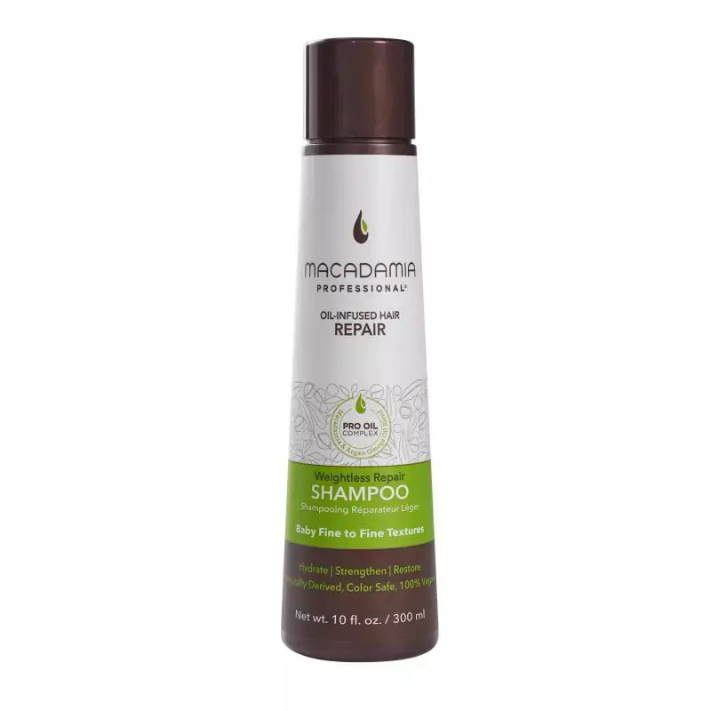 MACADAMIA Neapsunkinantis plaukų drėkinamasis šampūnas, 300ml