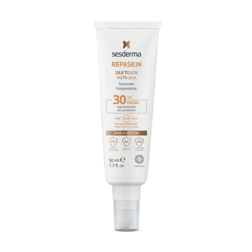 SESDERMA REPASKIN SILK TOUCH SPF30 Apsauginis kremas nuo saulės veidui, 50 ML