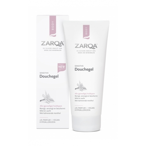 ZARQA Dušo gelis jautriai odai, 200ml