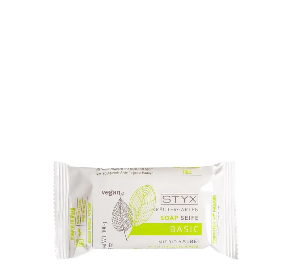 STYX KRÄUTERGARTEN Muilas su ekologišku šalaviju, 100g STYX KRÄUTERGARTEN Muilas su ekologišku šalaviju, 100g