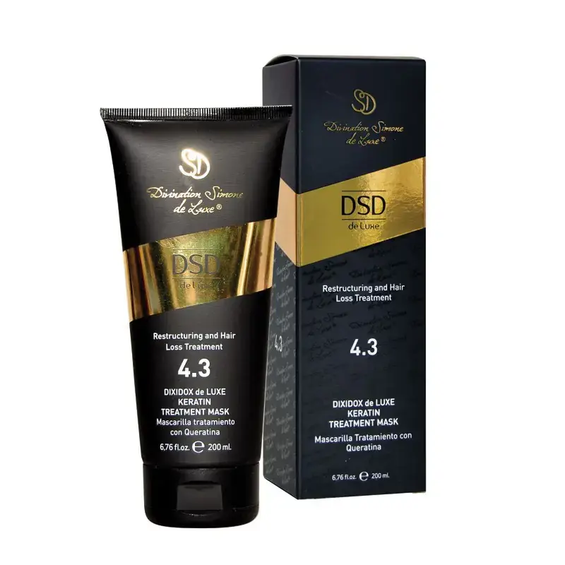 DSD Atstatomoji kaukė su keratinu Dixidox de Luxe Keratin Treatment Mask 4.350, 200ml