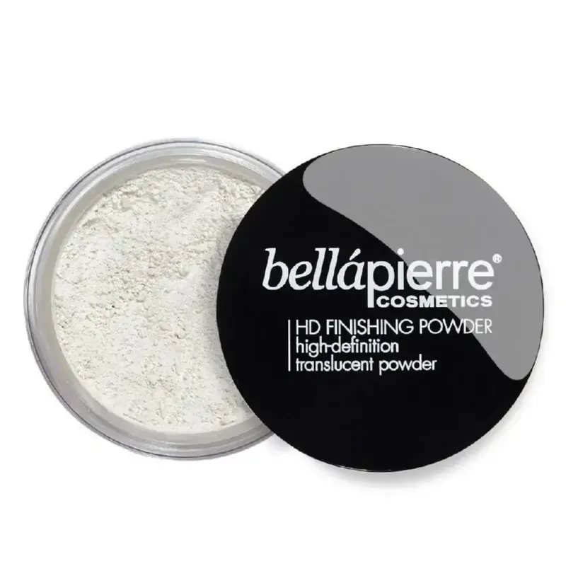 BELLAPIERRE Biri pudra makiažo užbaigimui Bellapierre HD Finishing Powder Translucent, skaidri BELLAPIERRE Biri pudra makiažo užbaigimui Bellapierre HD Finishing Powder Translucent, skaidri