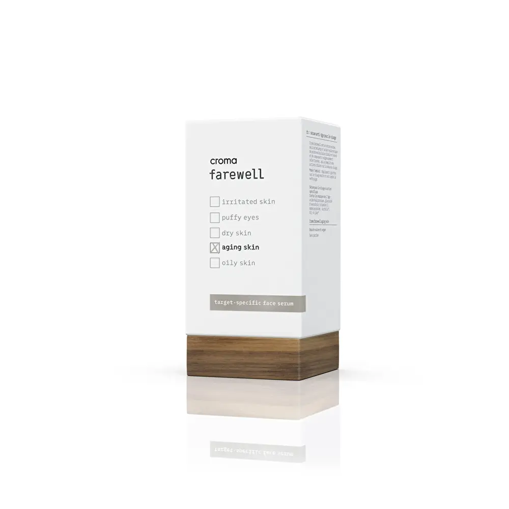 CROMA FAREWELL AGING SKIN Priešraukšlinis serumas veidui, 30ml