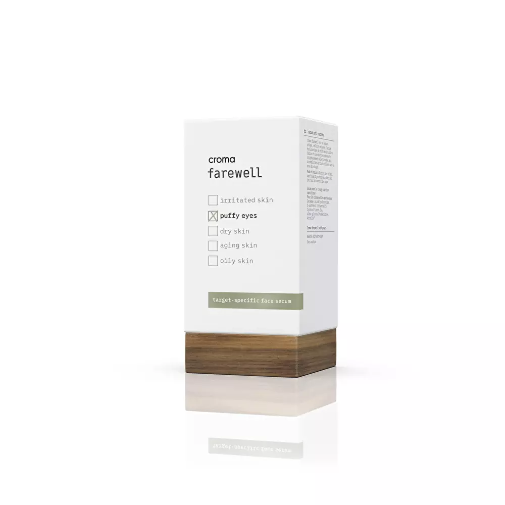 CROMA FAREWELL PUFFY EYES Serumas apyakiams nuo paburkimo, 30ml