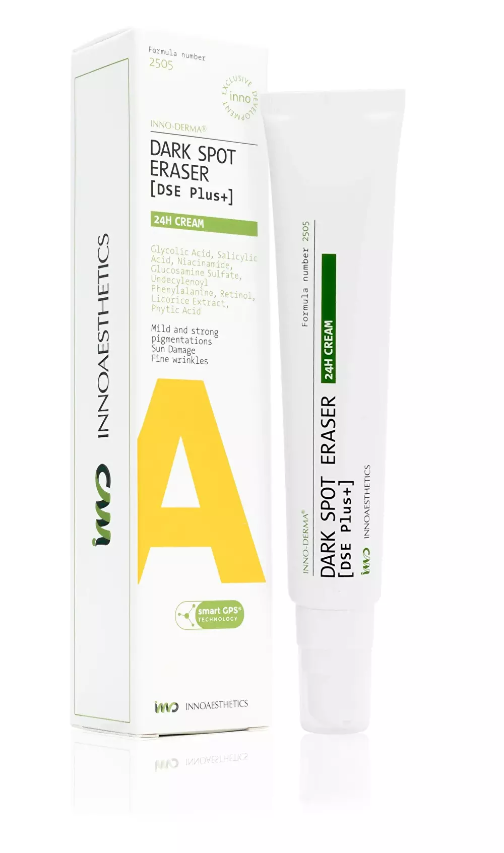 INNO-DERMA® DARK SPOT ERASER Pigmentinių dėmių mažinimui, 50g