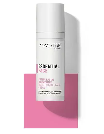 MAYSTAR ESSENTIAL MOISTURIZING FACE CREAM Intensyvus drėkinamasis kremas veidui, 50ml