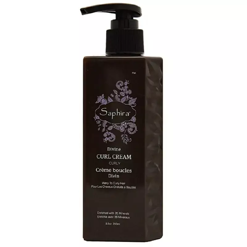 SAPHIRA Garbanų formavimo kremas Saphira Divine Curl Cream, 250ml