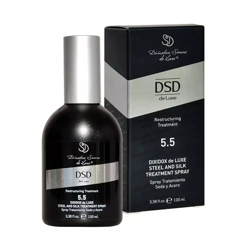 DSD Intensyvi atstatomoji purškiama priemonė su šilku Dixidox de Luxe Steel And Silk Treatment Spray 5.5, 100ml