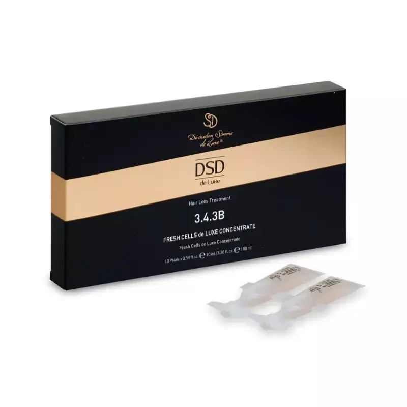 DSD Losjono koncentratas nuo plaukų slinkimo Dixidox de Luxe Fresh Cells de Luxe Wondercell Concentrate 3.4.3B, 10 ml, 1 ampulė