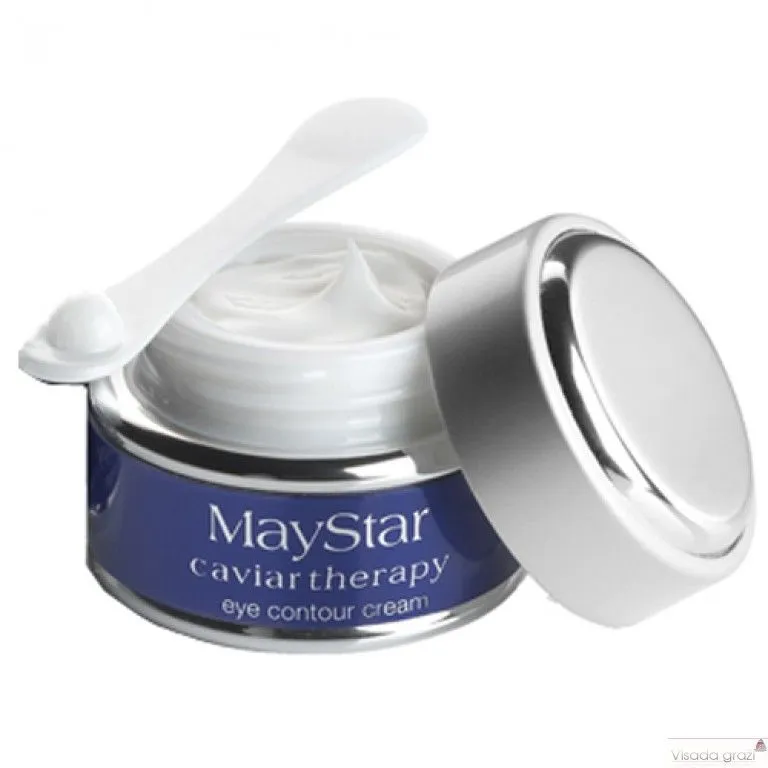 MAYSTAR CAVIAR THERAPY EYE CONTOUR CREAM Ikrų terapijos akių kontūro kremas, 15ml MAYSTAR CAVIAR THERAPY EYE CONTOUR CREAM Ikrų terapijos akių kontūro kremas, 15ml