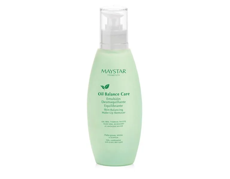 MAYSTAR OIL BALANCE SKIN BALANCING MAKE-UP REMOVER Valomoji makiažo emulsija riebiai ir mišriai odai, 200ml MAYSTAR OIL BALANCE SKIN BALANCING MAKE-UP REMOVER Valomoji makiažo emulsija riebiai ir mišriai odai, 200ml