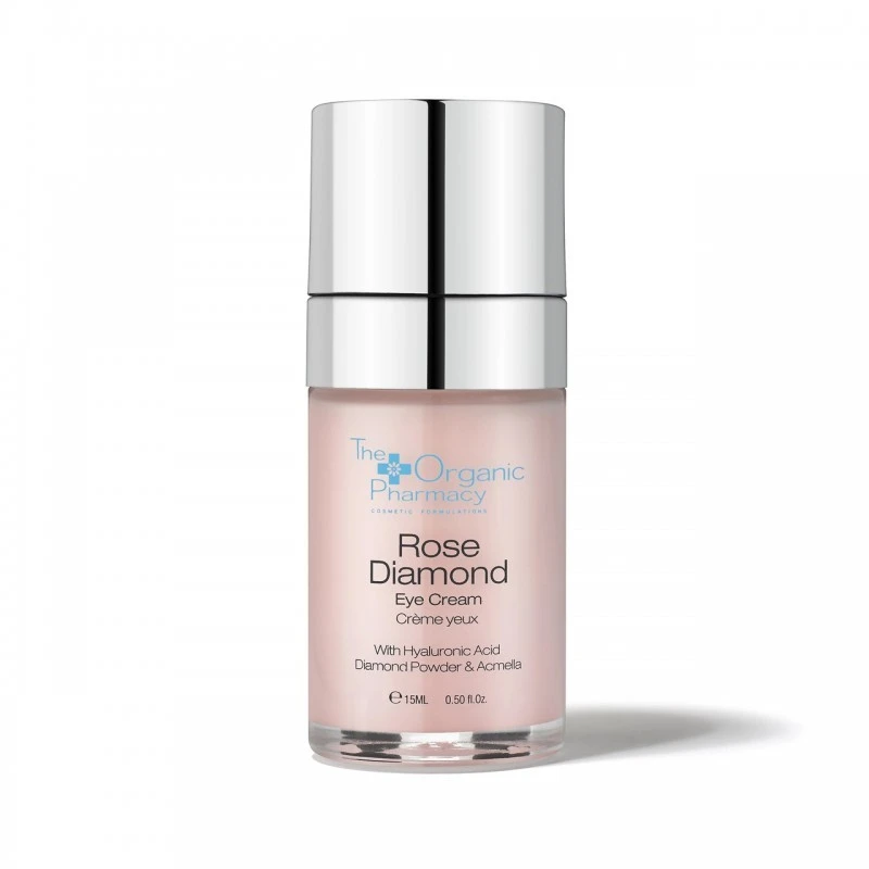 THE ORGANIC PHARMACY Paakių kremas „Rose Diamond Eye Cream“, 15ml THE ORGANIC PHARMACY Paakių kremas „Rose Diamond Eye Cream“, 15ml