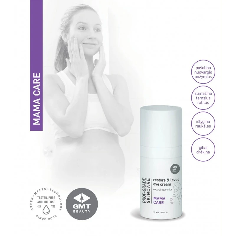 GMT BEAUTY Paakių odą atstatantis kremas, 15ml GMT BEAUTY Paakių odą atstatantis kremas, 15ml