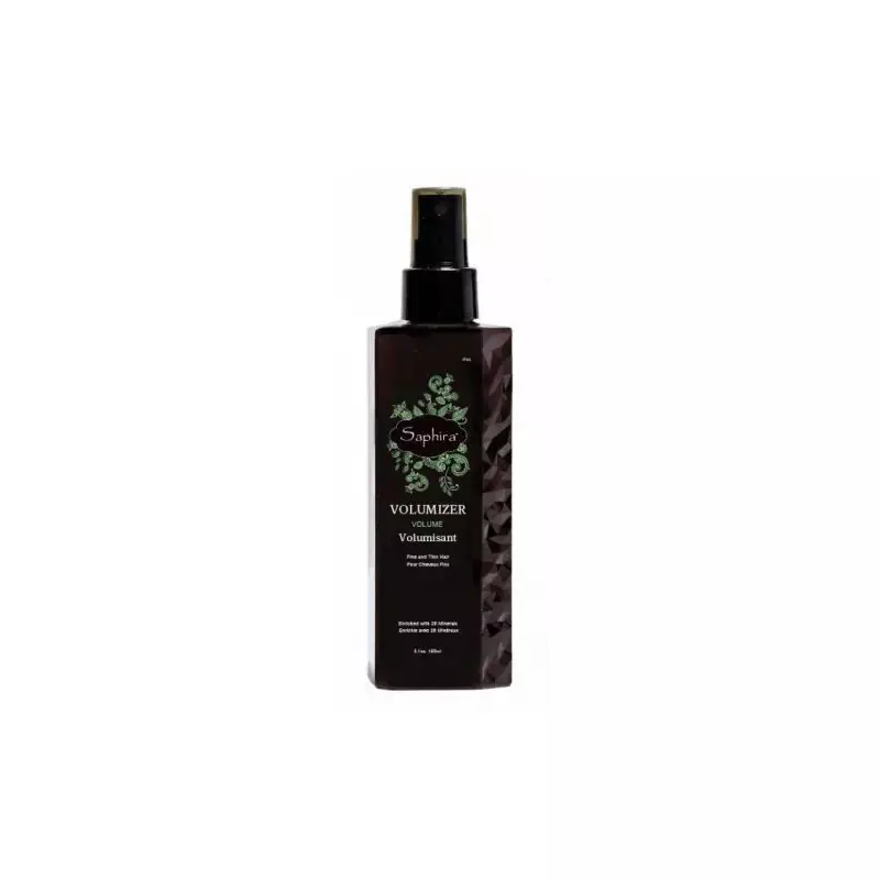 SAPHIRA Priemonė plaukų apimčiai didinti su Negyvosios jūros mineralais Saphira Volumizer, 150ml