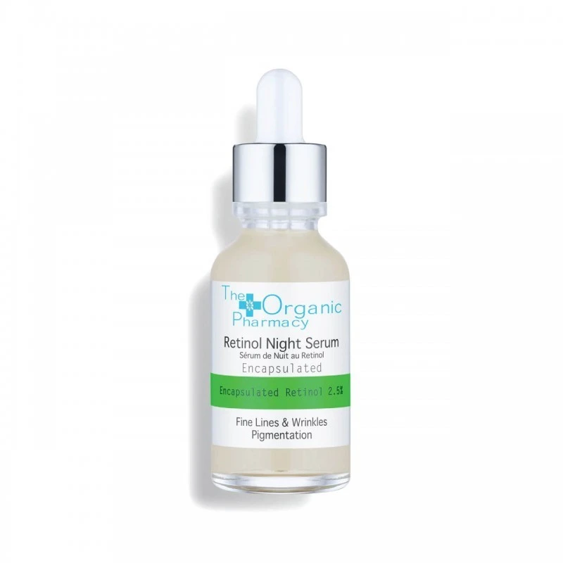 THE ORGANIC PHARMACY 2,5% retinolio naktinis serumas „Retinol Night Serum 2.5%“, 30ml THE ORGANIC PHARMACY 2,5% retinolio naktinis serumas „Retinol Night Serum 2.5%“, 30ml