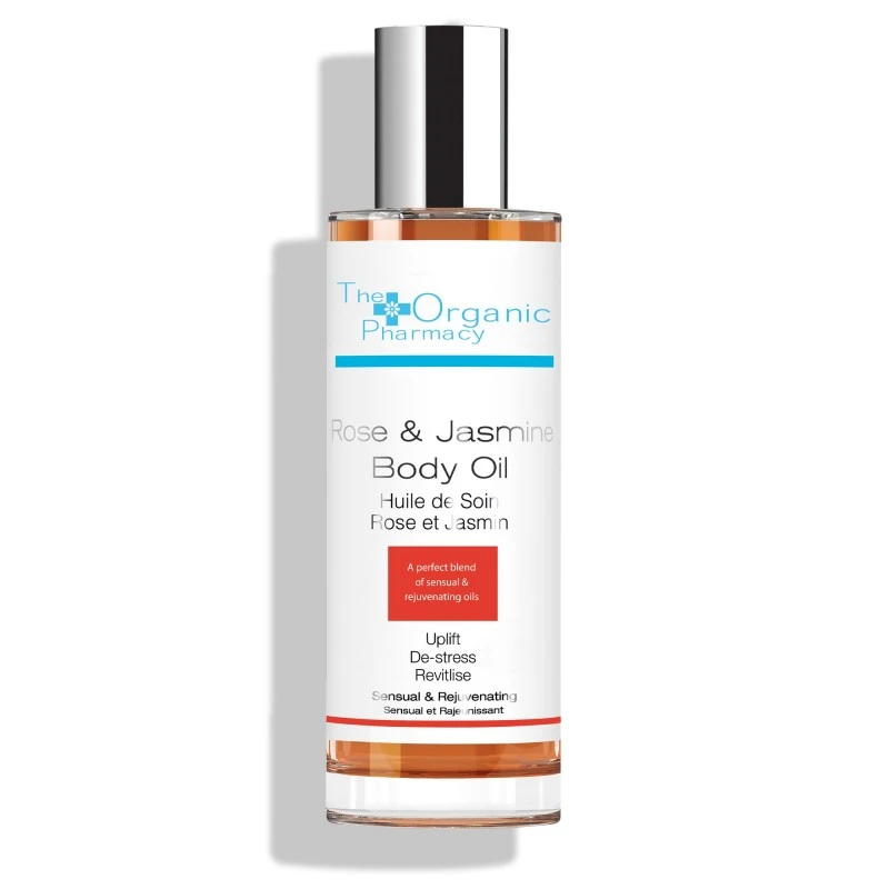 THE ORGANIC PHARMACY Rožių ir jazminų kūno aliejus „Rose & Jasmine Body Oil“, 100ml THE ORGANIC PHARMACY Rožių ir jazminų kūno aliejus „Rose & Jasmine Body Oil“, 100ml