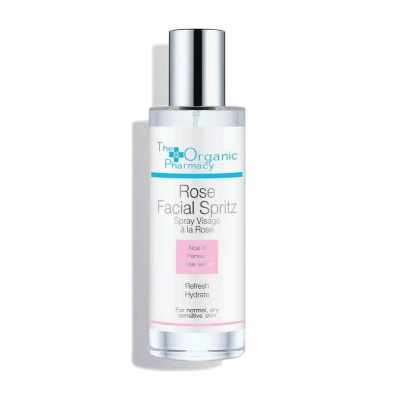 THE ORGANIC PHARMACY Rožių purškiamasis veido tonikas „Rose Facial Spritz“, 100ml THE ORGANIC PHARMACY Rožių purškiamasis veido tonikas „Rose Facial Spritz“, 100ml