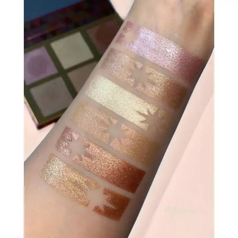 BELLAPIERRE Švytėjimą suteikiančių pudrų paletė Bellapierre Glowing Palette