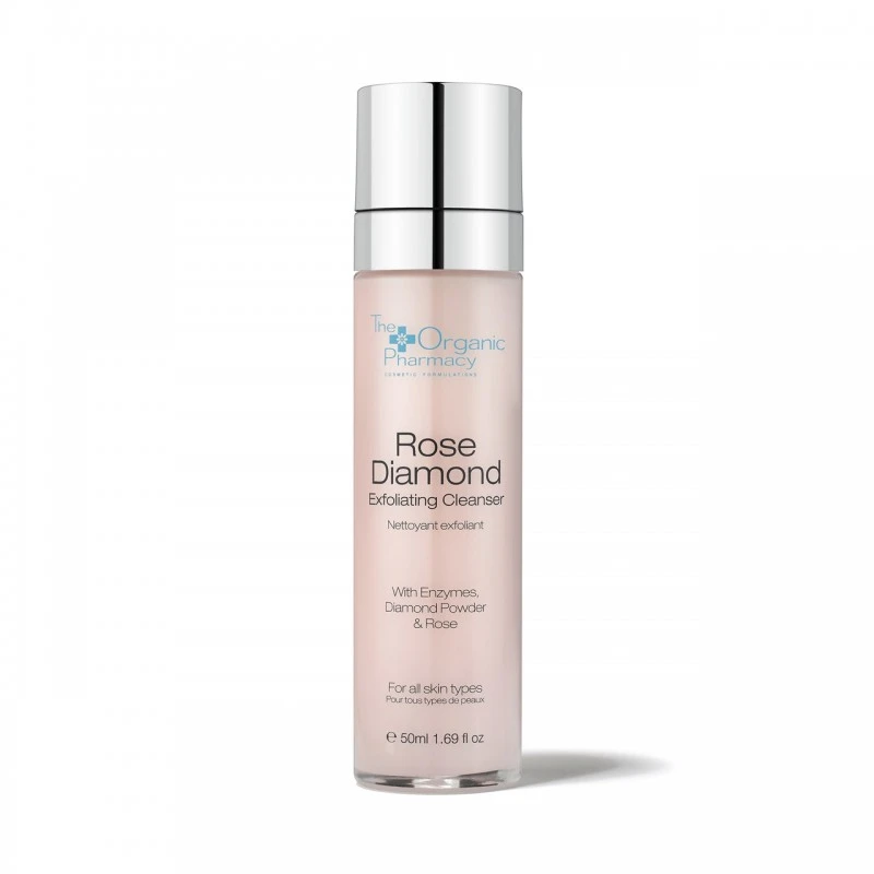 THE ORGANIC PHARMACY Valiklis „Rose Diamond Exfoliating Cleanser“, 50ml THE ORGANIC PHARMACY Valiklis „Rose Diamond Exfoliating Cleanser“, 50ml