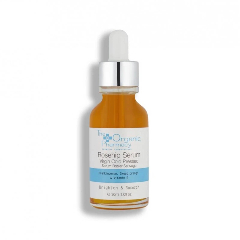 THE ORGANIC PHARMACY Veido serumas „Virgin Cold Pressed Rosehip Serum“, 30ml THE ORGANIC PHARMACY Veido serumas „Virgin Cold Pressed Rosehip Serum“, 30ml