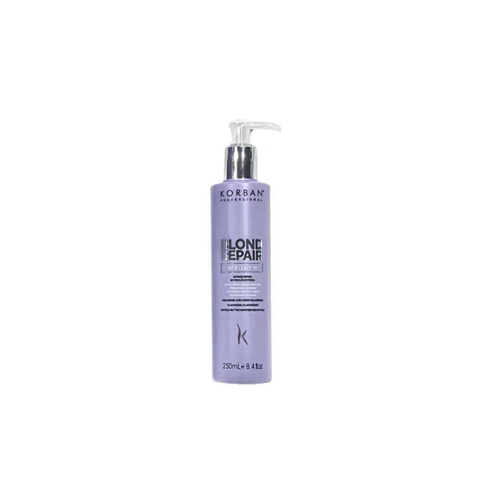KORBAN BLOND REPAIR HAIR LEAVE-IN Atstatomasis šviesių plaukų kremas, 250ml KORBAN BLOND REPAIR HAIR LEAVE-IN Atstatomasis šviesių plaukų kremas, 250ml