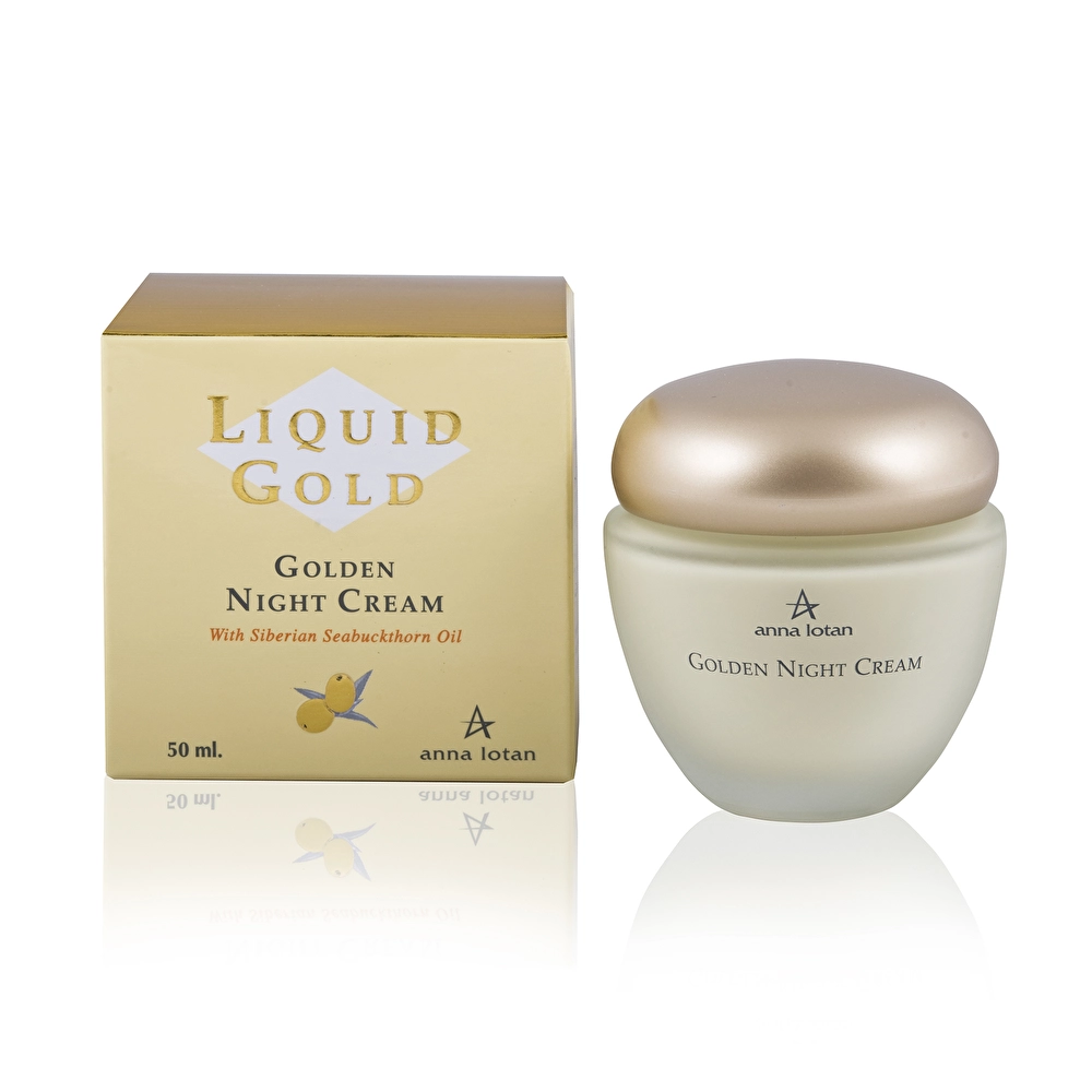 ANNA LOTAN LIQUID GOLD naktinis kremas su šaltalankių aliejumi, 50ml ANNA LOTAN LIQUID GOLD naktinis kremas su šaltalankių aliejumi, 50ml