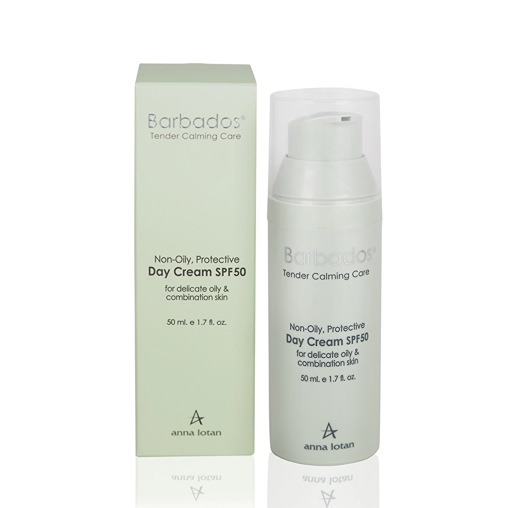 ANNA LOTAN BARBADOS apsauginis veido kremas SPF50, 50ml ANNA LOTAN BARBADOS apsauginis veido kremas SPF50, 50ml