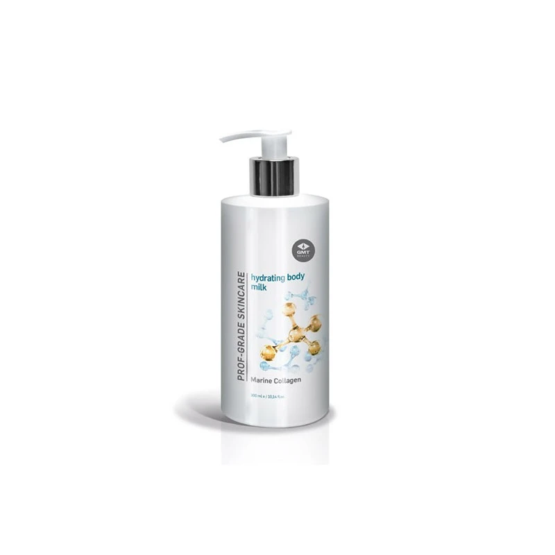 GMT BEAUTY Drėkinamasis kūno pienelis su kolagenu ir žaliąja arbata, 300ml