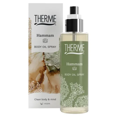 THERME HAMMAM Purškiamas sausas aliejus, 125ml THERME HAMMAM Purškiamas sausas aliejus, 125ml