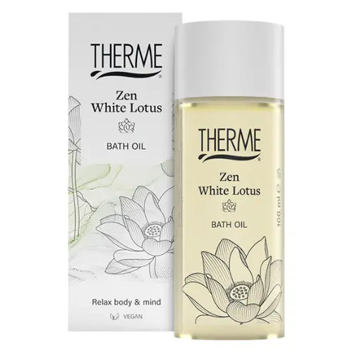 THERME ZEN WHITE LOTUS Vonios aliejus, 100ml THERME ZEN WHITE LOTUS Vonios aliejus, 100ml