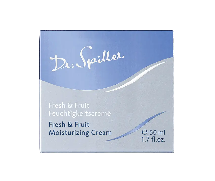 Dr. Spiller Fresh & Fruit Moisturizing Cream - Gaivus drėkinantis vaisių kremas Dr. Spiller Fresh & Fruit Moisturizing Cream - Gaivus drėkinantis vaisių kremas