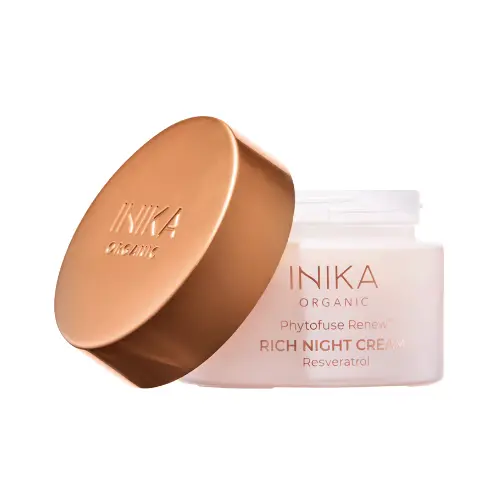 INIKA ORGANIC PHYTOFUSE RENEW™ Praturtintas naktinis kremas, 50ml INIKA ORGANIC PHYTOFUSE RENEW™ Praturtintas naktinis kremas, 50ml