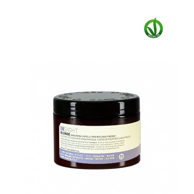 INSIGHT BLONDE COLD REFLECTIONS Šaltus atspalvius suteikianti kaukė, 500ml INSIGHT BLONDE COLD REFLECTIONS Šaltus atspalvius suteikianti kaukė, 500ml