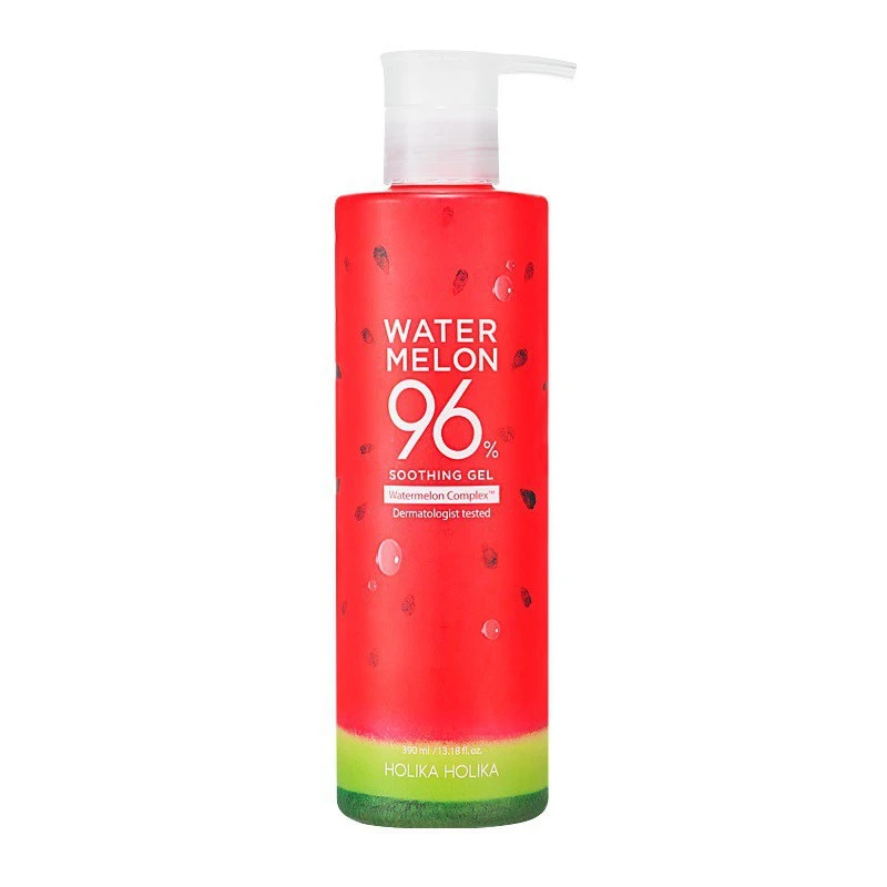 HOLIKA HOLIKA Raminamasis arbūzų gelis kūnui ir veido odai, 390ml HOLIKA HOLIKA Raminamasis arbūzų gelis kūnui ir veido odai, 390ml
