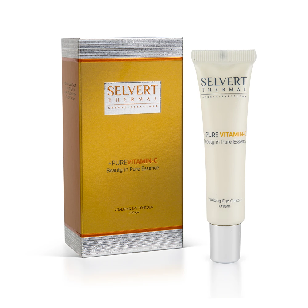SELVERT THERMAL Revitalizuojamasis kremas akių sričiai, 15ml SELVERT THERMAL Revitalizuojamasis kremas akių sričiai, 15ml