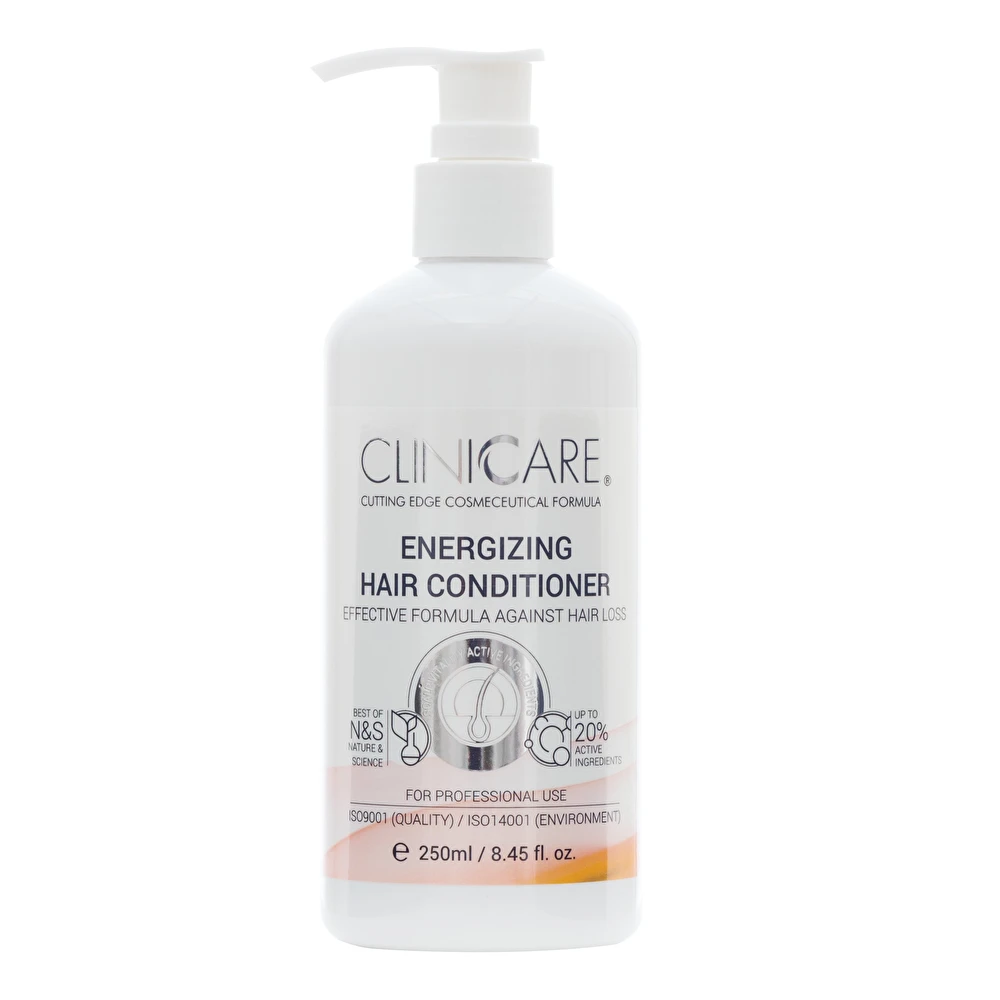 CLINICARE Energizuojantis kondicionierius nuo plaukų slinkimo, 250ml CLINICARE Energizuojantis kondicionierius nuo plaukų slinkimo, 250ml