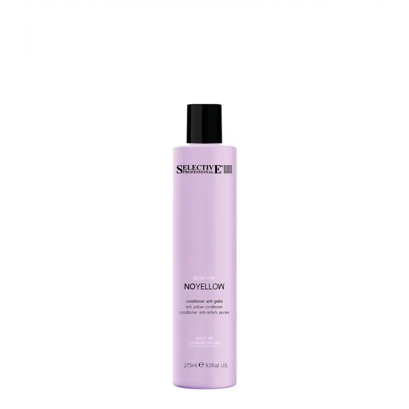 SELECTIVE NO YELLOW BLOND HAIR Geltonus atspalvius neutralizuojantis kondicionierius, 275ml SELECTIVE NO YELLOW BLOND HAIR Geltonus atspalvius neutralizuojantis kondicionierius, 275ml