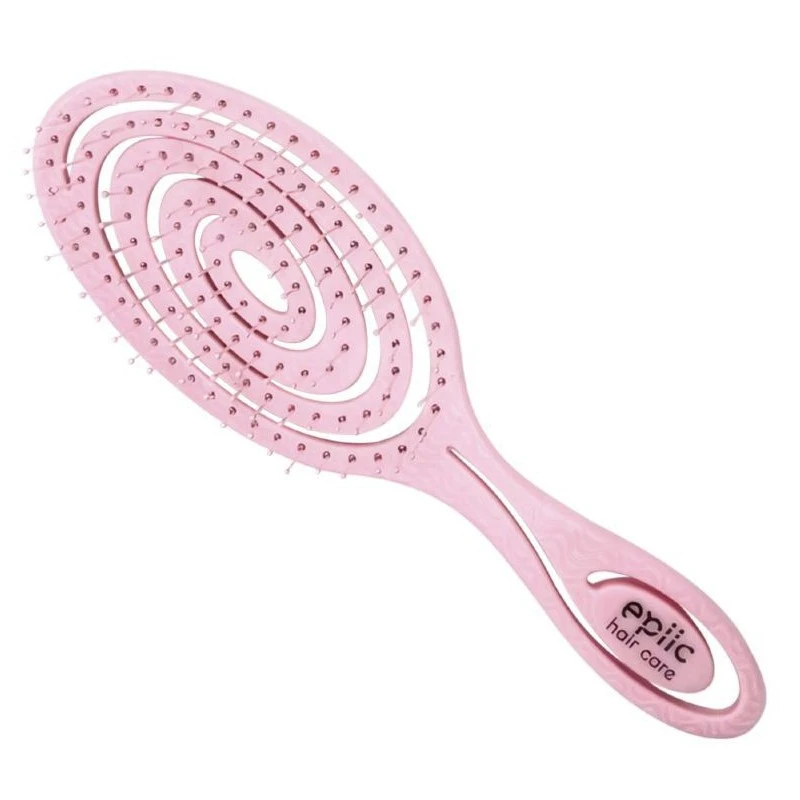 EPIIC HAIR CARE Šepetys plaukams Detangling Brush Pink, rožinis EPIIC HAIR CARE Šepetys plaukams Detangling Brush Pink, rožinis