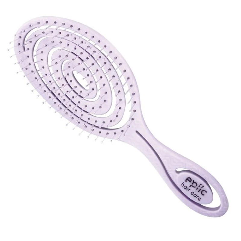 EPIIC HAIR CARE Šepetys plaukams epiic hair care Detangling Brush Violet, violetinis EPIIC HAIR CARE Šepetys plaukams epiic hair care Detangling Brush Violet, violetinis