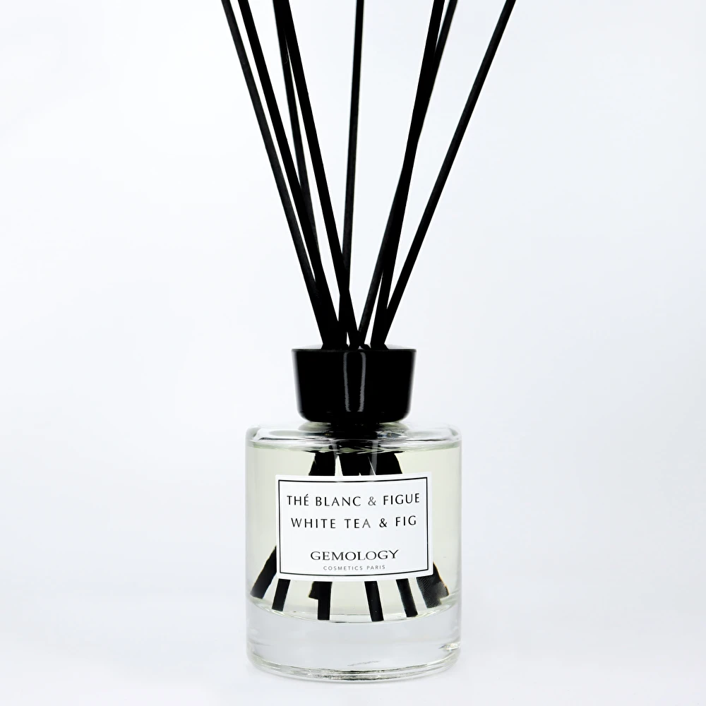 GEMOLOGY Baltos arbatos ir figų namų kvapas, 100ml GEMOLOGY Baltos arbatos ir figų namų kvapas, 100ml