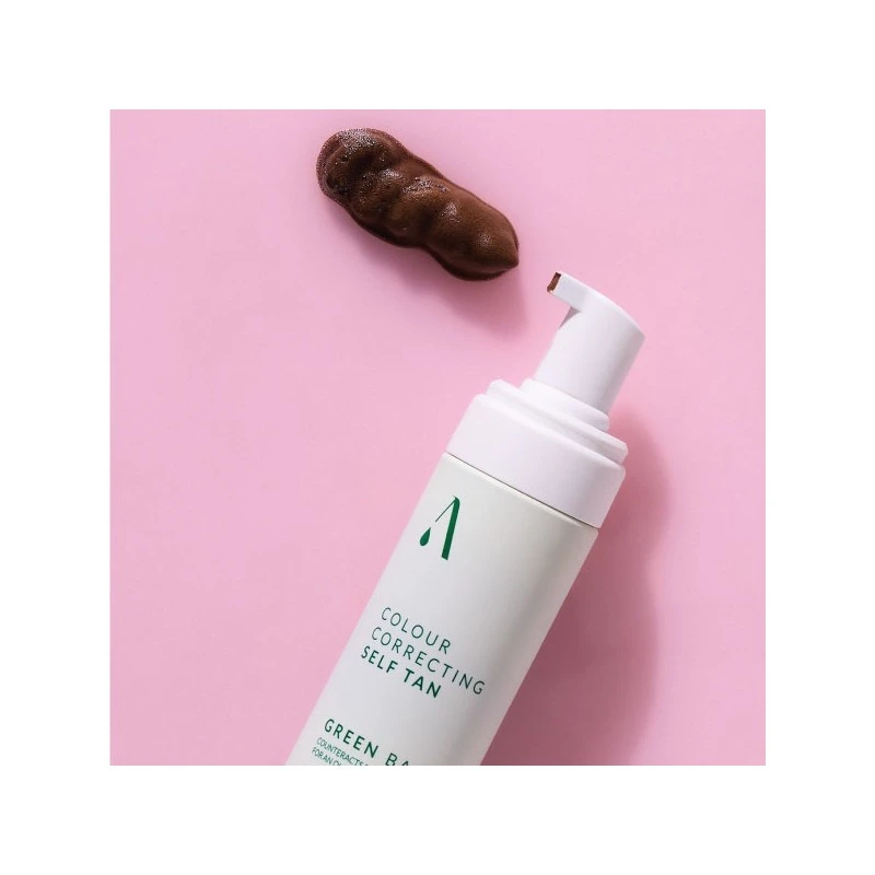 AZURE TAN “Green Base medium to ultra dark” savaiminio įdegio putos – vidutinis/tamsus atspalvis, 200ml
