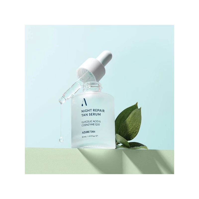 AZURE TAN "Night Repair Tan Serum" naktinis savaiminio įdegio serumas veidui, 30ml AZURE TAN "Night Repair Tan Serum" naktinis savaiminio įdegio serumas veidui, 30ml