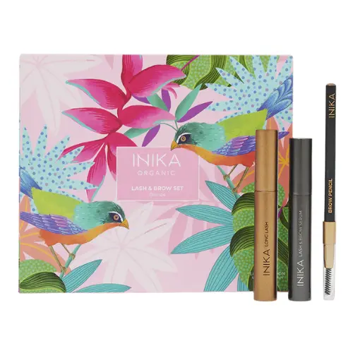 INIKA Blakstienų ir antakių rinkinys - Brunette INIKA Blakstienų ir antakių rinkinys - Brunette