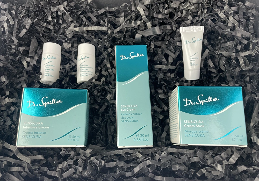 Sensicura prabangus rinkinys jautriai odai Sensicura prabangus rinkinys jautriai odai