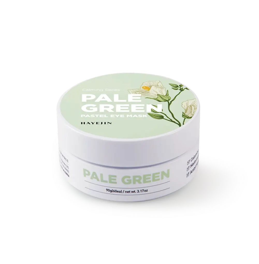 HAYEJIN „Pale Green“ stangrinančios hidrogelio paakių veido kaukės