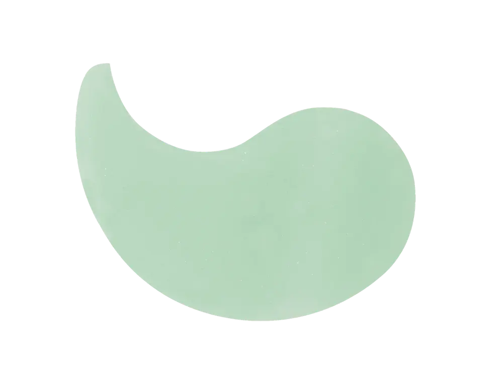 HAYEJIN „Pale Green“ stangrinančios hidrogelio paakių veido kaukės