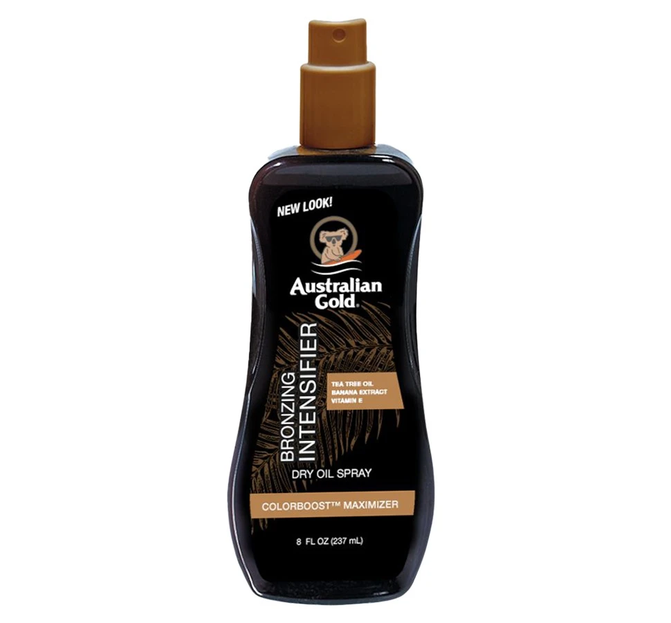 Australian Gold Bronzing Intensifier Dry Oil įdegį skatinantis purškiamas sausas aliejus, 237ml Australian Gold Bronzing Intensifier Dry Oil įdegį skatinantis purškiamas sausas aliejus, 237ml